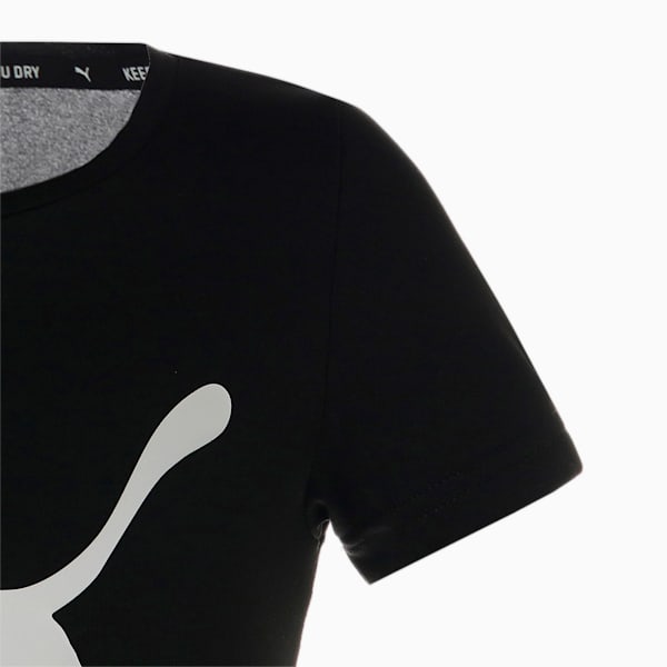 キッズ ガールズ ESS アクティブ 半袖 Tシャツ 120-160cm, Puma Black, extralarge-JPN