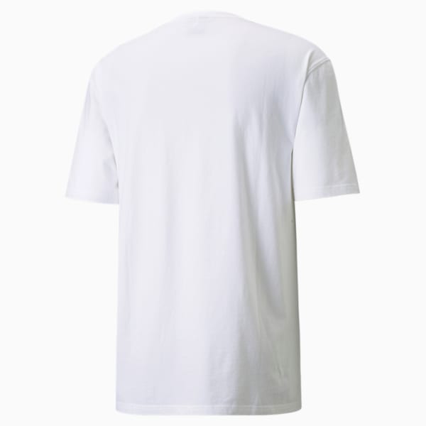 PUMA x RHUIGI Men's Basketball Tee, Puma White, extralarge