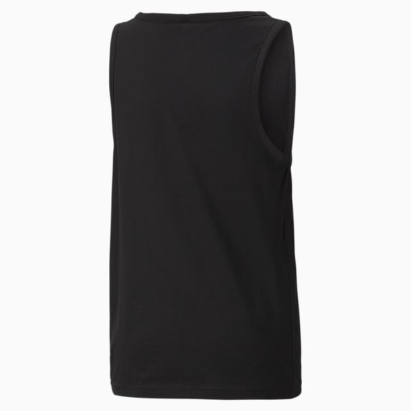 キッズ ALPHA スリーブレス Tシャツ 120-160cm, Puma Black, extralarge-JPN