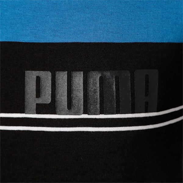キッズ ESS+ ストライプ Tシャツ 120-160cm, Puma Black, extralarge-JPN