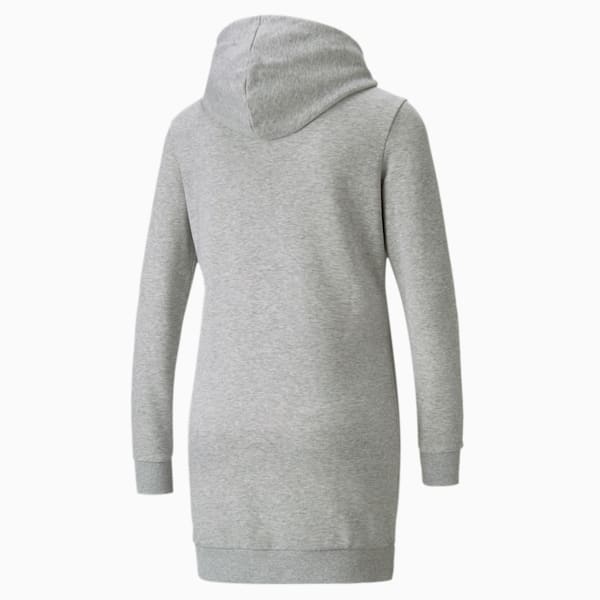 Essentials Hooded Women's Dress, Light Gray Heather, extralarge