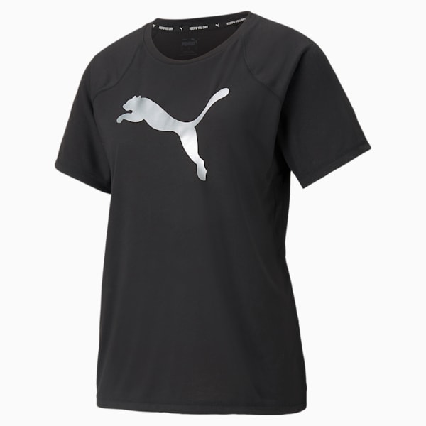 Evostripe Relaxed Fit Women's  T-Shirt, Puma Black