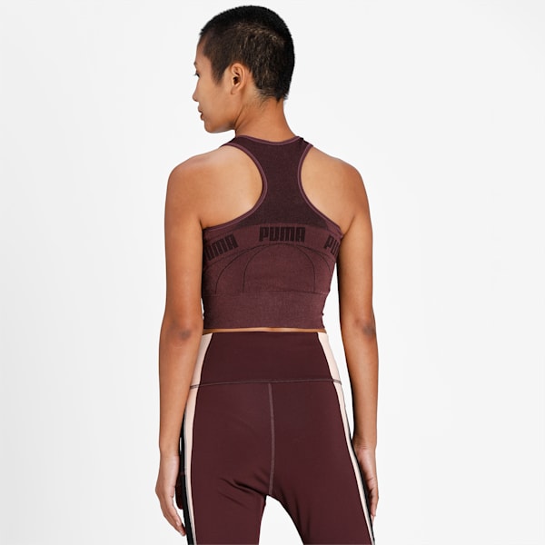 Evostripe Evoknit Women's Crop Top, Fudge, extralarge-IND