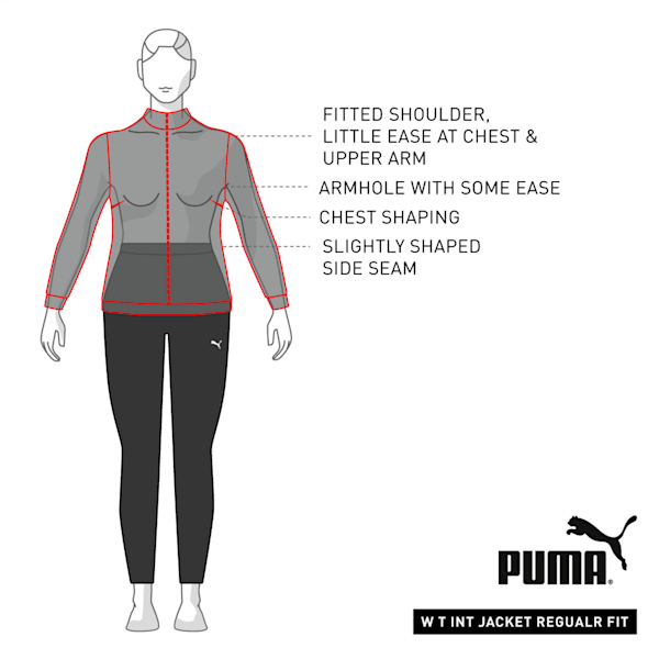 Evostripe Full-Zip Regular Fit Women's Hoodie, Puma Black, extralarge-IND