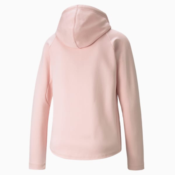 Evostripe Full-Zip Regular Fit Women's Hoodie, Lotus, extralarge-IND