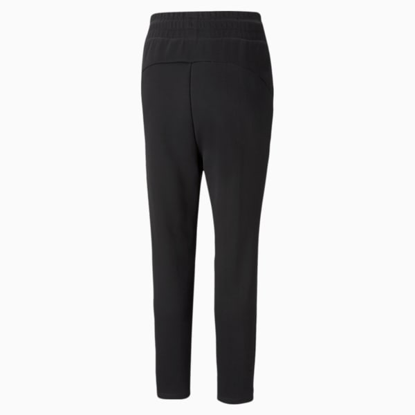 Evostripe Knitted Relaxed Fit Women's Pants, Puma Black-copper, extralarge-AUS