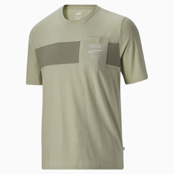 Rebel Advanced Men's Tee BT, Desert Sage, extralarge