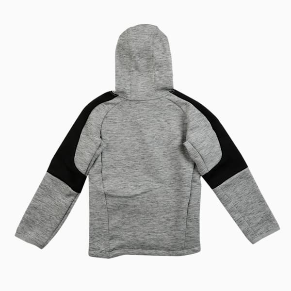 Evostripe Men's Regular Fit Slim Hoodie, Medium Gray Heather, extralarge-IND