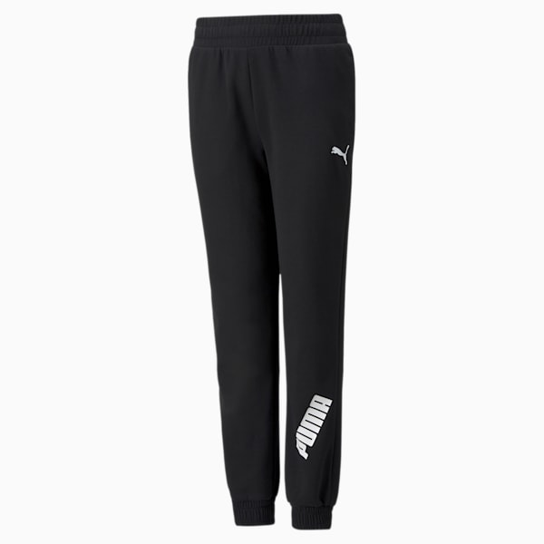 Modern Sports Girls' Pants, Puma Black, extralarge