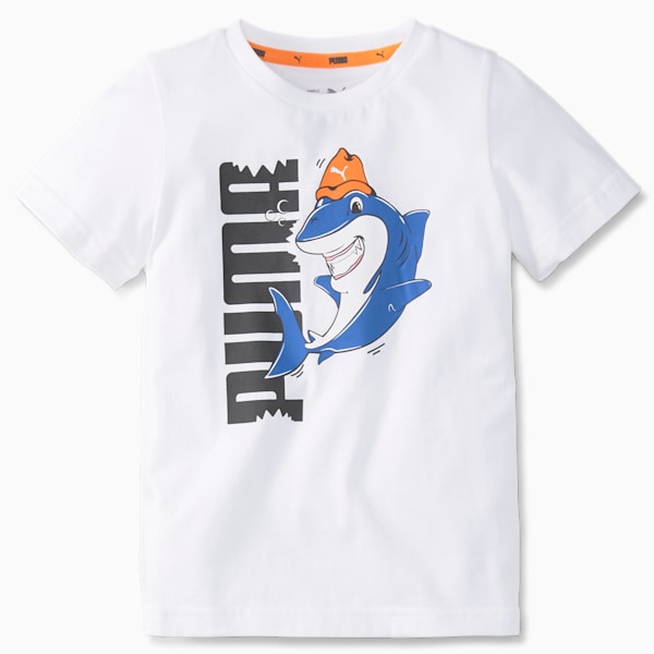 LIL PUMA Kid's T-Shirt, Puma White