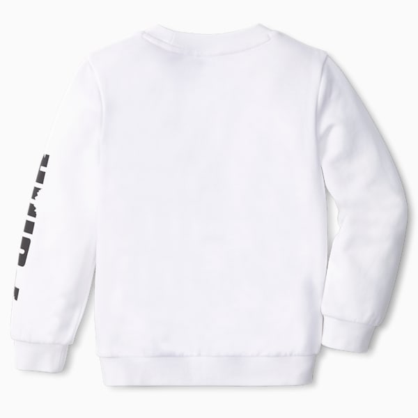 LIL PUMA Crew Kid's Sweatshirt, Puma White, extralarge-IND