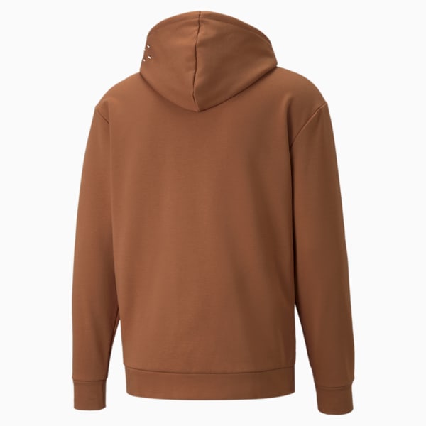 RAD CAL Winterized Men's Regular Fit Hooded Sweat Shirt, Mocha Bisque, extralarge-IND