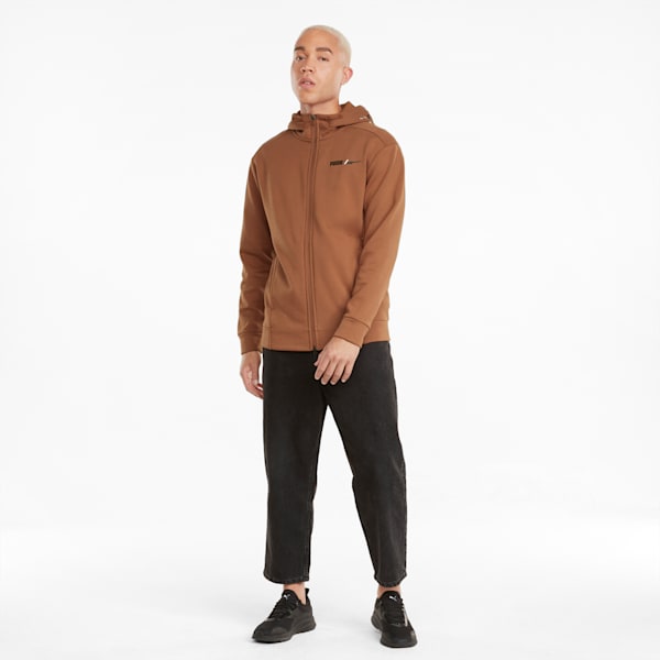 RAD CAL Winterized Men's Regular Fit Hooded Sweat Shirt, Mocha Bisque, extralarge-IND