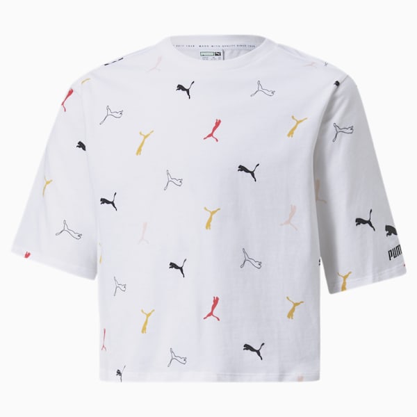 Playra Adolescentes Classics Graphics, Puma White-AOP, extralarge