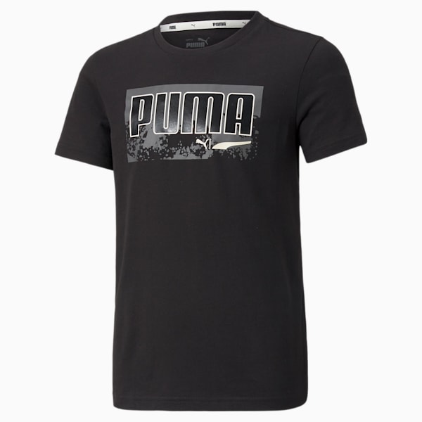 Alpha Holiday Tee, Puma Black, extralarge