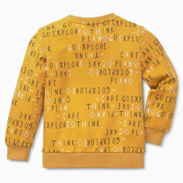T4C Crew Kid's Loose Sweat Shirt, Mineral Yellow, extralarge-IND