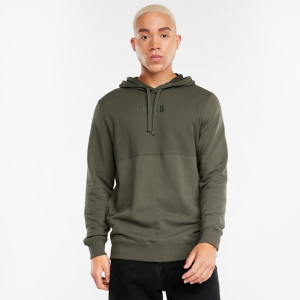 Modern Basics Men's Hoodie, Grape Leaf, extralarge