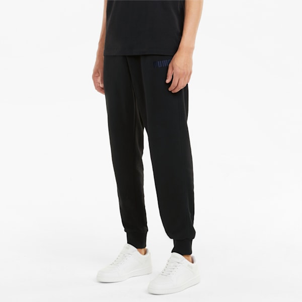 Modern Basics Men's Regular Fit Sweatpants, Puma Black, extralarge-IND