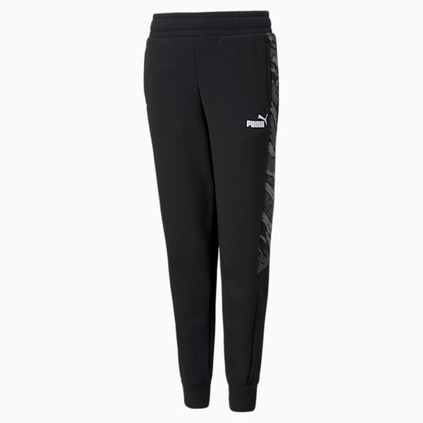 Graphic Boys' Sweatpants, Puma Black, extralarge