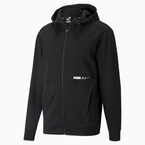 RAD/CAL Full-Zip Men's Regular Fit Hoodie, Puma Black, extralarge-IND