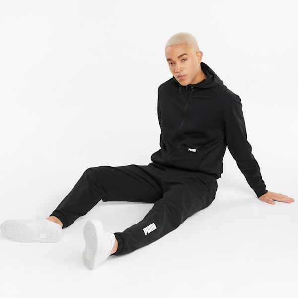 RAD/CAL Full-Zip Men's Regular Fit Hoodie, Puma Black, extralarge-IND