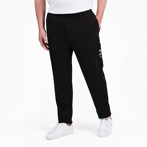 Rebel Men's Pants BT, Cotton Black, extralarge