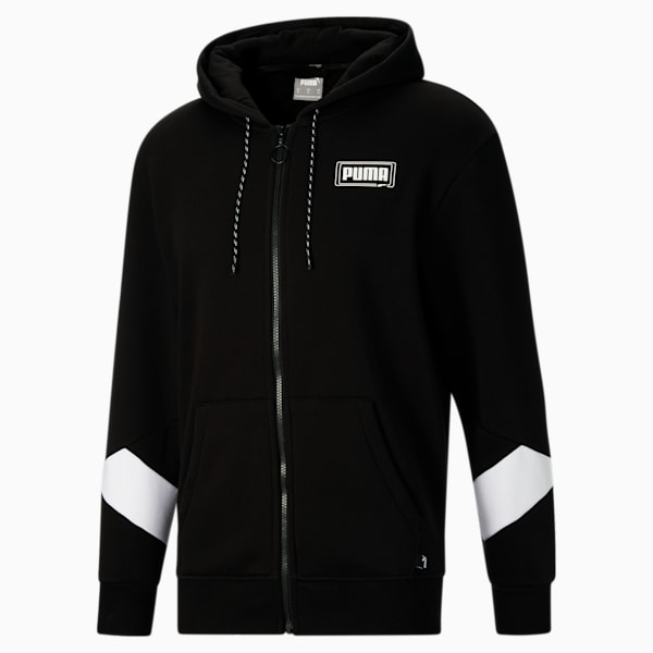 Rebel Men s Full Zip Hoodie PUMA