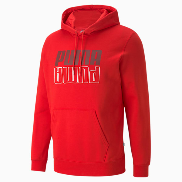 POWER Men's Hoodie, High Risk Red, extralarge