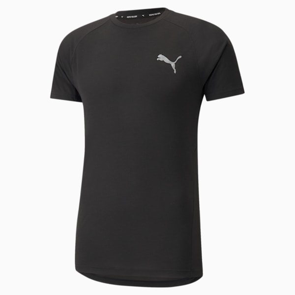 Evostripe Men's Slim Fit Polo T-Shirt, Puma Black, extralarge-IND