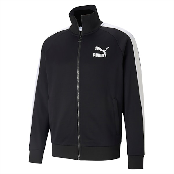 Iconic T7 Men's Track Jacket, Puma Black, extralarge