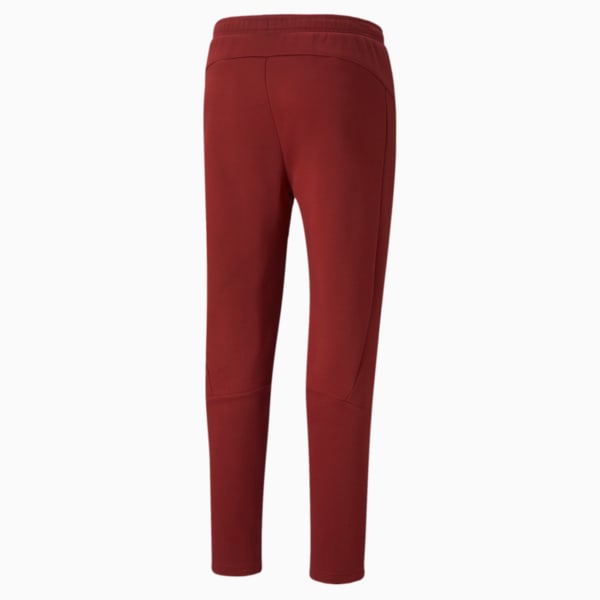EVOSTRIPE Slim Fit Knitted Men's Pants, Intense Red