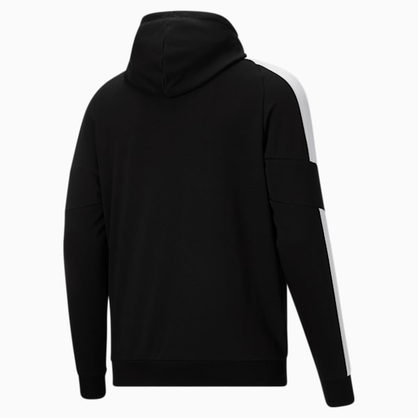 Modern Sports Men's Hoodie BT, Cotton Black-Puma White, extralarge