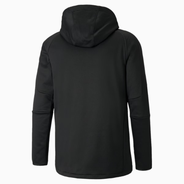 Evostripe Warm Full-Zip Men's Hoodie, Puma Black, extralarge-GBR