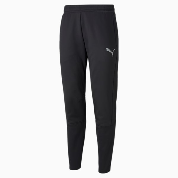 EVOSTRIPE Regular Fit Men's Warm Slim Fit Pants, Puma Black, extralarge-IND