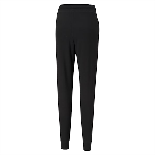 Rebel Women's High Waist Sweatpants, Puma Black-Untamted, extralarge