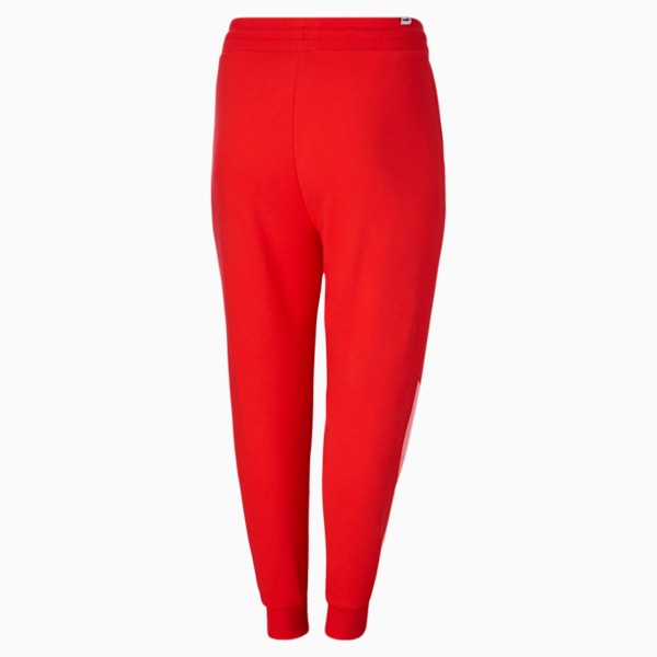 Rebel Women's High Waist Sweatpants PL, Poppy Red, extralarge