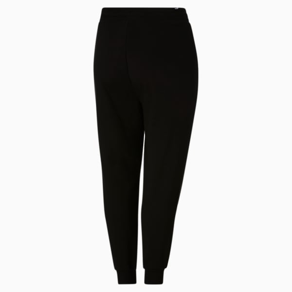 Rebel Women's High Waist Sweatpants PL, Puma Black-Untamted, extralarge