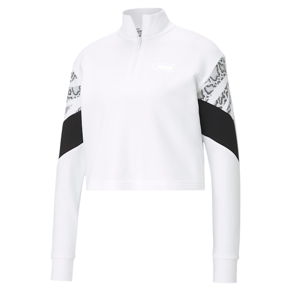 Puma crew neck sweatshirt womens sales