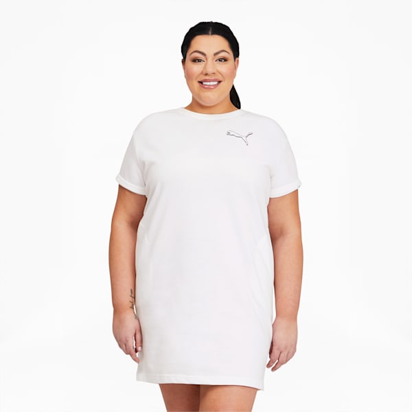 Modern Sports Women's Sweat Dress PL, Puma White, extralarge