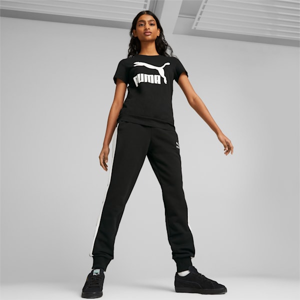 Iconic T7 Women's Track Pants, Puma Curts Black, extralarge