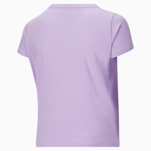 RTG Women's Heather Logo Tee PL, Light Lavender Heather, extralarge