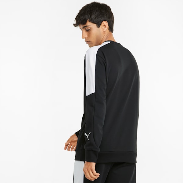 Modern Basics Men's Regular Fit Sweatshirt, Puma Black, extralarge-IND