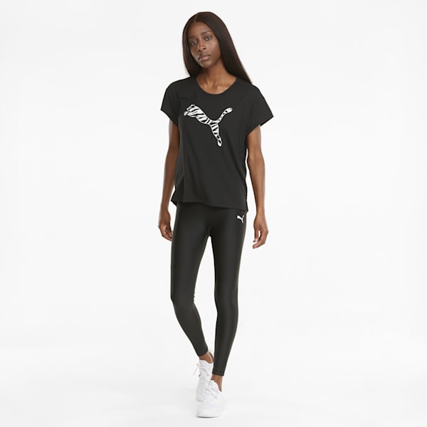 Modern Sports Relaxed Fit Women's T-Shirt, Puma Black, extralarge-IND