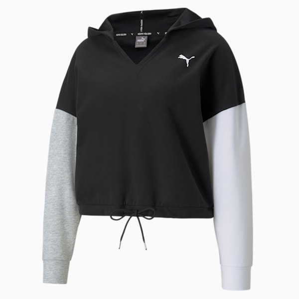 Modern Sports Women's Hoodie, Puma Black, extralarge-IND