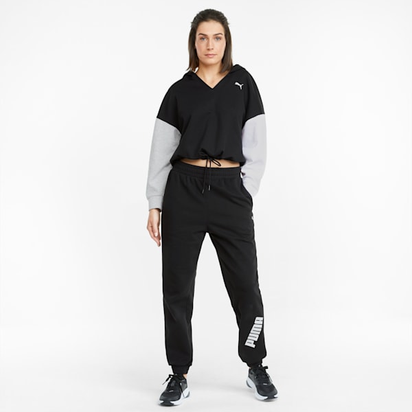 Modern Sports Women's Hoodie, Puma Black, extralarge-IND