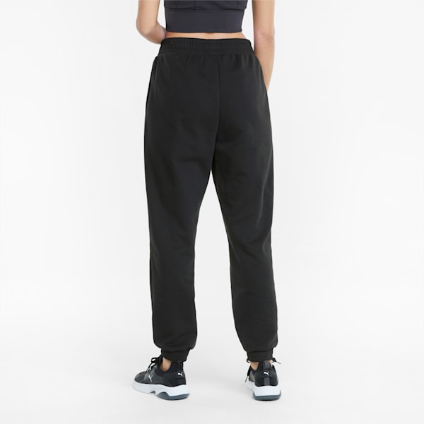 Modern Sports Relaxed Fit Knitted Women's Pants, Puma Black