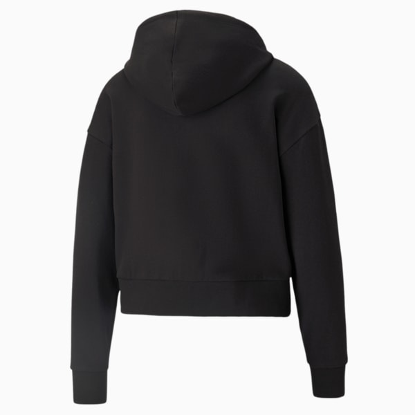 HER French Terry Full-Zip Women's Hoodie, Puma Black, extralarge