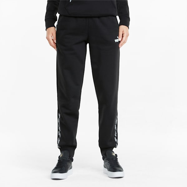 PUMA POWER Knitted Women's Regular Fit Pants, Puma Black, extralarge-IND
