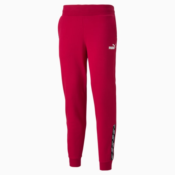 PUMA POWER Knitted Women's Regular Fit Pants, Persian Red, extralarge-IND