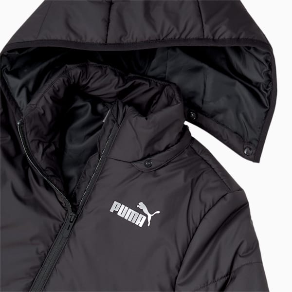 Essentials Padded HD Youth Jacket, Puma Black, extralarge-GBR